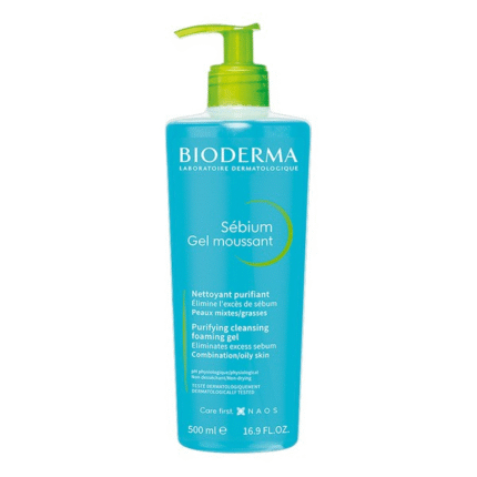 BIODERMA Sébium Moussant cleansing gel 500 ml