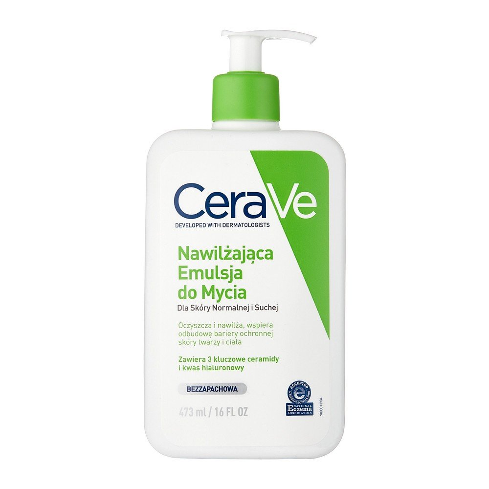 cerave emulsion for washing face and body du87 CeraVe Face & Body Cleansing Emulsion 473ml