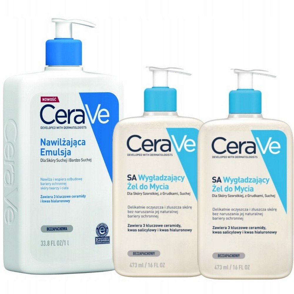 cerave smoothing cleansing gel set 473ml x2 CeraVe Smoothing Cleansing Gel Duo 473ml x2