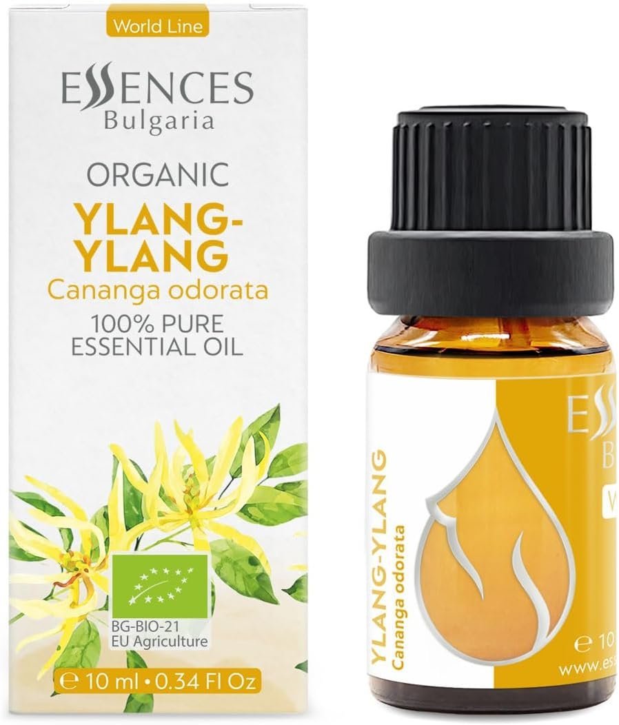 61HakfEw1UL._AC_SL1200_ Essences Bulgaria Organic Ylang-Ylang Essential Oil 10ml