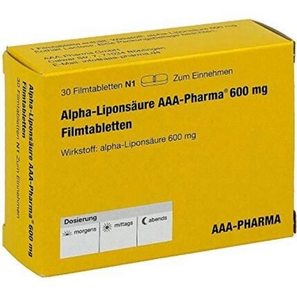 AAA Pharma Alpha Liponsäure 600mg Tabletten 30 Stück