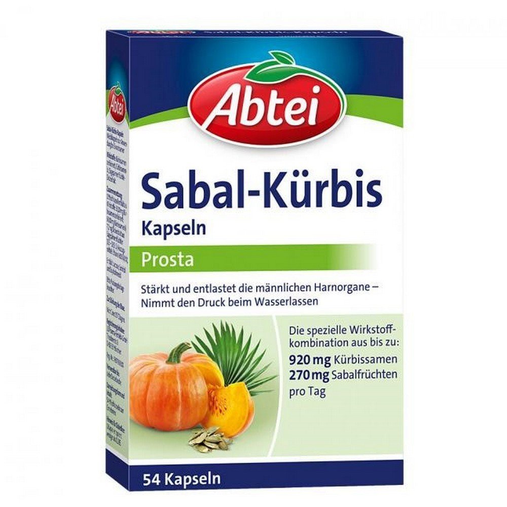 abtei sabal pumpkin capsules 54 pcs Abtei Sabal Pumpkin Capsules 54 pcs