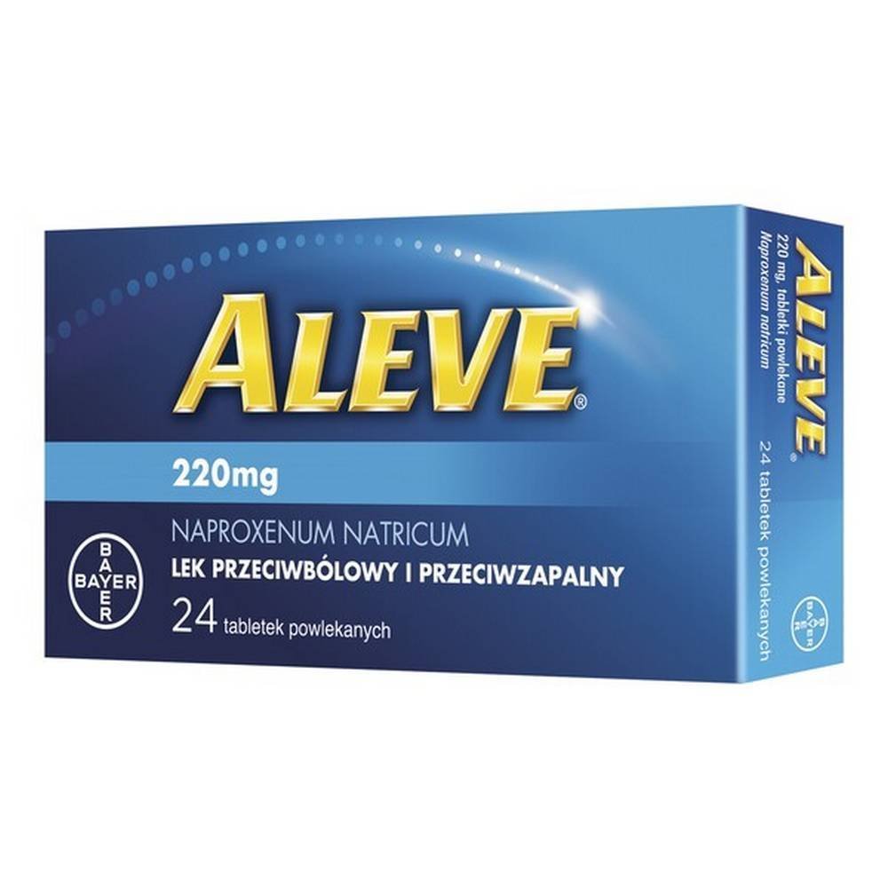 aleve 220 mg coated tablets 24 pieces Aleve 220 mg Coated Tablets 24 pcs