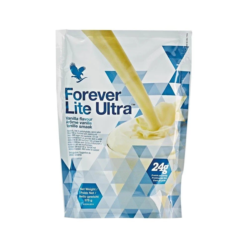 aloe forever forever lite ultra vanilia protein powder with vanilla flavor 375g Forever Lite Ultra Vanilla Protein Powder 375g