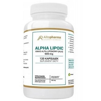 Alto Pharma Alpha-Lipoic Acid – Dietary Supplement, 120 Capsules