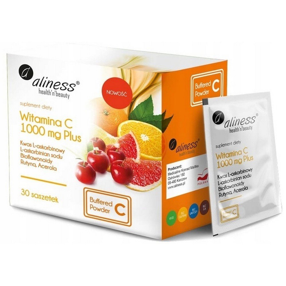 alyness vitamin c plus acerola routine sachets Aliness Vitamin C Plus Acerola Routine Sachets