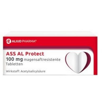 ASS AL Protect 100 mg Gastro-Resistant Tablets 50 pcs