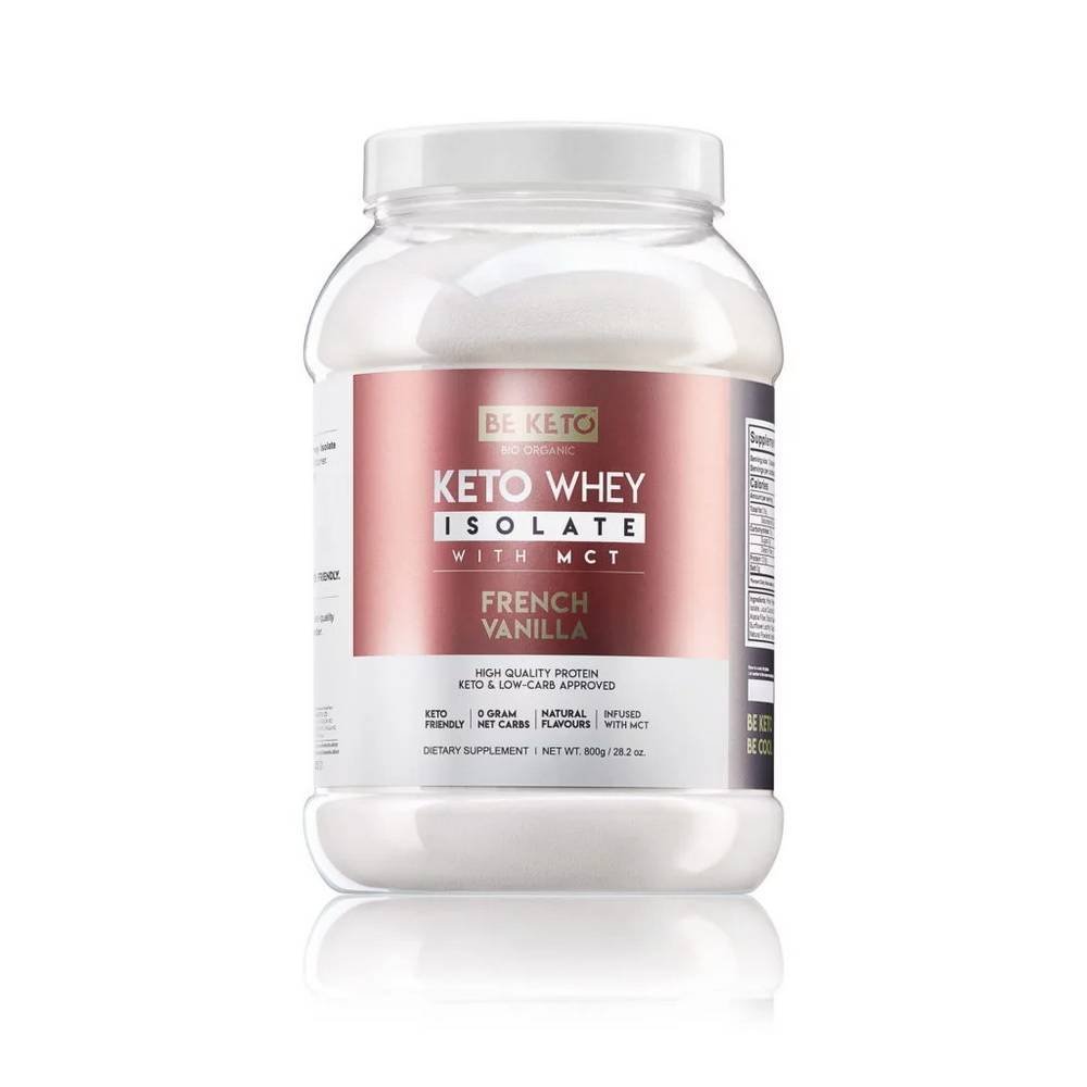 beketo keto whey vanilia mct 800g BeKeto Whey Vanilla with MCT 800 g