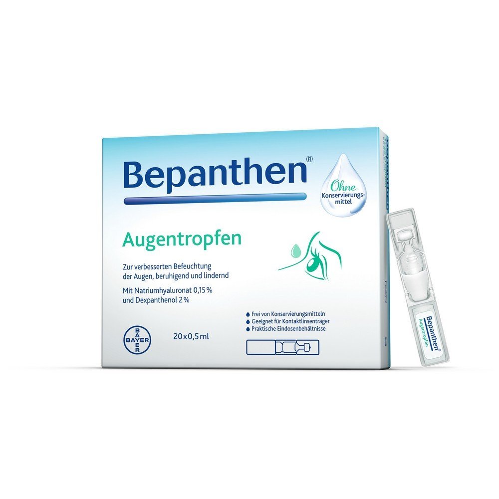 bepanthen augentropfen 20ml 40x 05ml Bepanthen eye drops, 20 ml (40×0.5 ml) — Bepanthen Augentropfen, 20 ml (40×0.5 ml)