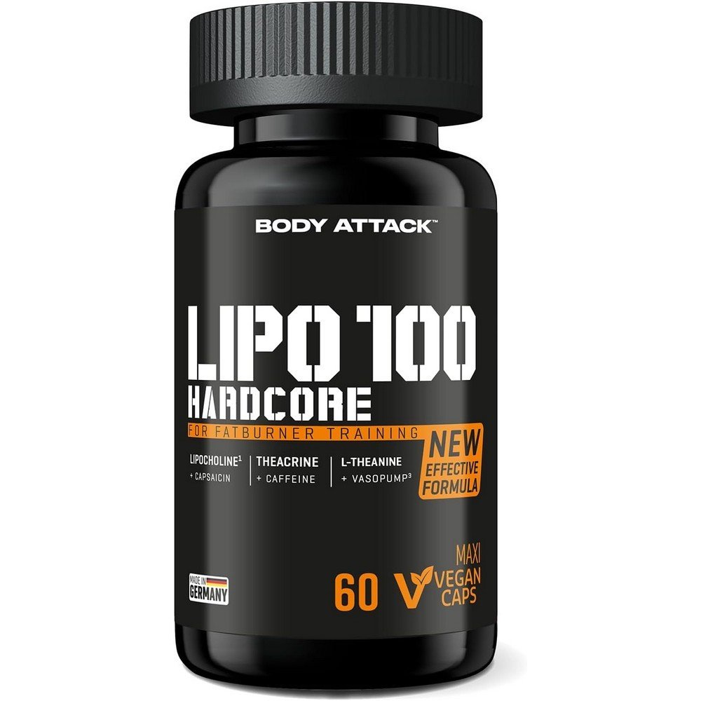 body_attack_lipo_100_hardcore_–_60_capsules Body Attack Lipo 100 Hardcore – 60 Capsules