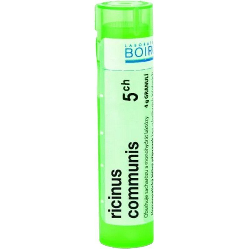 boiron ricinus communis ch5 granules 4 g Boiron Ricinus Communis CH5 granules 4 g