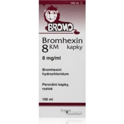 Bromhexin 8 KM drops 8 mg/ml 100 ml