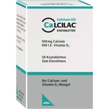 CALCILAC chewable tablets, 50 pcs