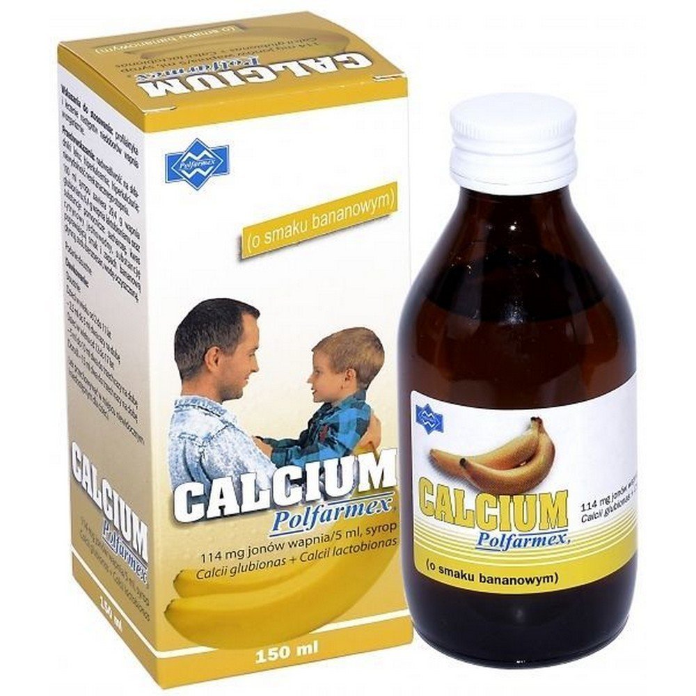 calcium syrup polfarmex 150 ml 1 Calcium Syrup Polfarmex 150 ml