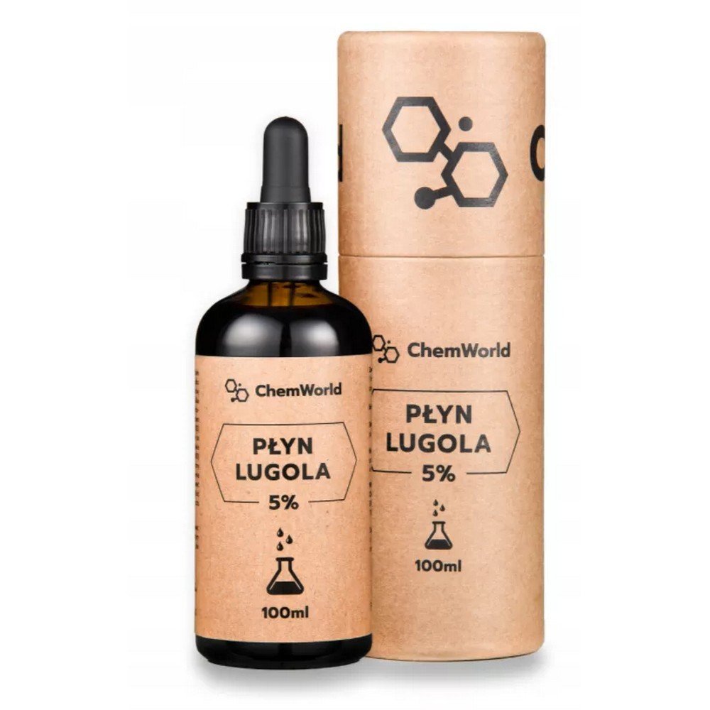 chemworld lugols iodine 5 iodine pure chloride 100 ml Chemworld Lugol’s Iodine 5% Solution 100 ml