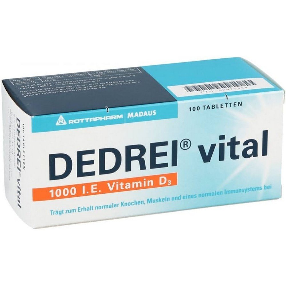 dedrei vital tablets 100 pcs DEDREI Vital tablets, 100 pcs