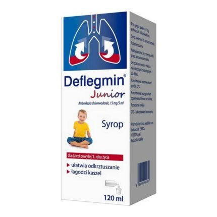 Deflegmin Junior 15 mg/5 ml Syrup for Wet Cough 120 ml