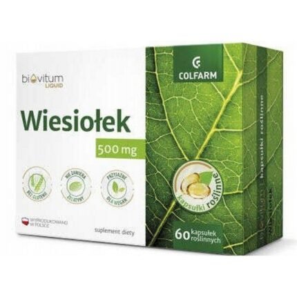 Colfarm Biovitum Evening Primrose Dietary Supplement 60 Capsules