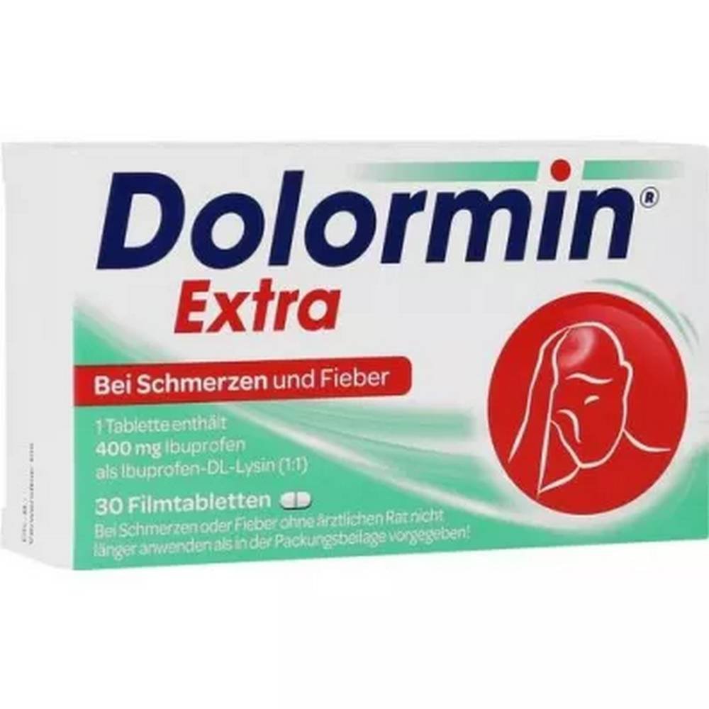 dolormin extra 30 pcs DOLORMIN Extra — 30 pcs