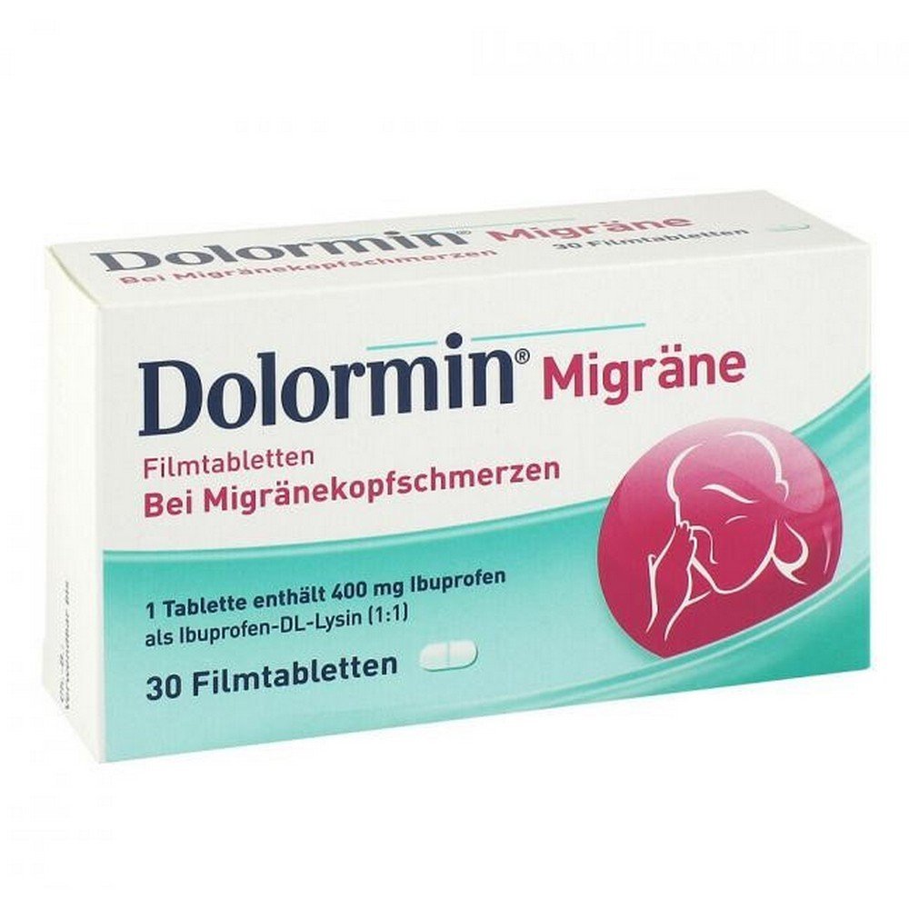 dolormin migraine film tablets 30 pcs Dolormin Migraine Film-Coated Tablets 30 pcs