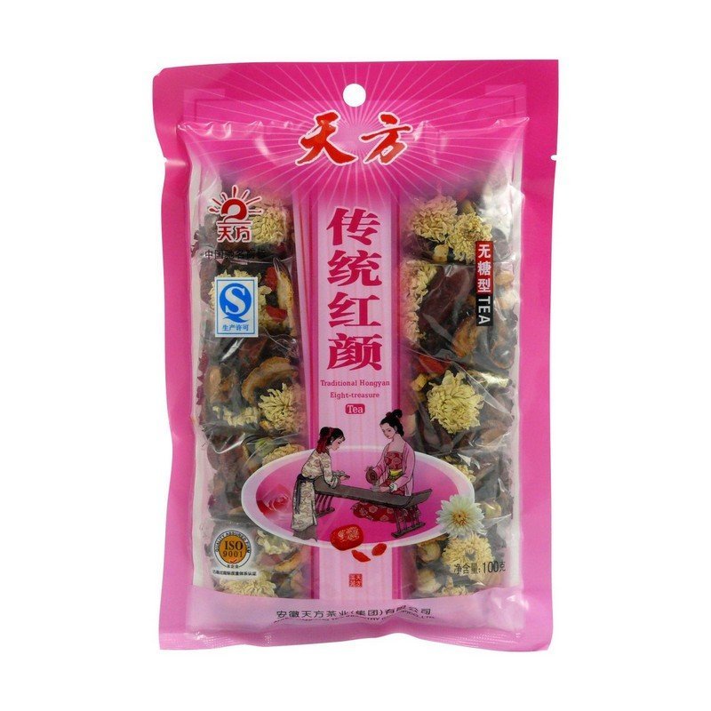 doplnek stravy teatao napoj osmi pokladu ba bao cha bez cukru EIGHT TREASURES BA BAO CHA DRINK WITHOUT SUGAR