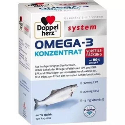 Doppelherz Omega-3 Capsules 120 Pieces