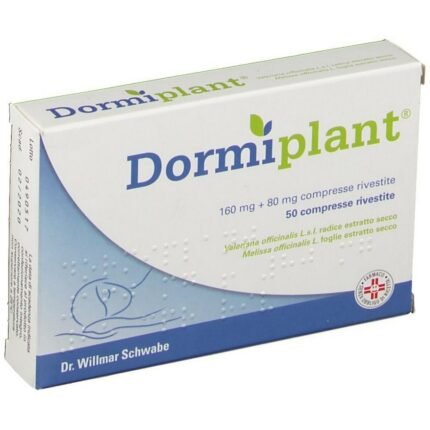 Dormiplant – Valerian and Melissa 160 mg + 80 mg Tablets 50 pcs