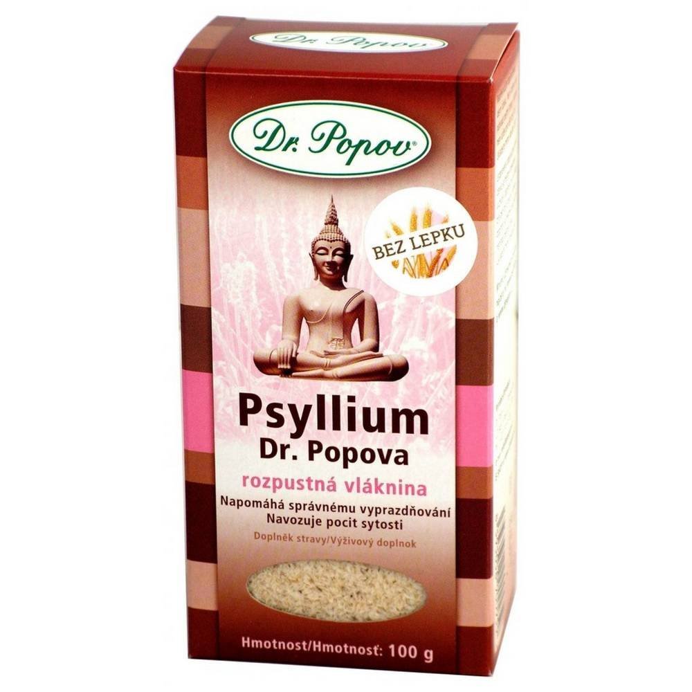 dr popov psyllium indian soluble fiber 100 g Dr. Popov Psyllium Indian Soluble Fiber 100 g