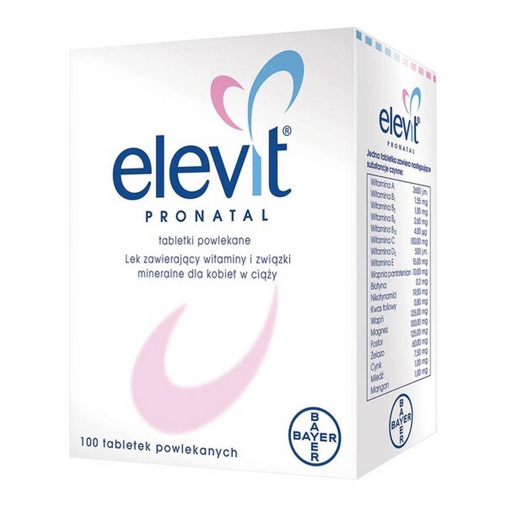 elevit pronatal dragees 100 pieces Elevit Pronatal Dragees, 100 pieces