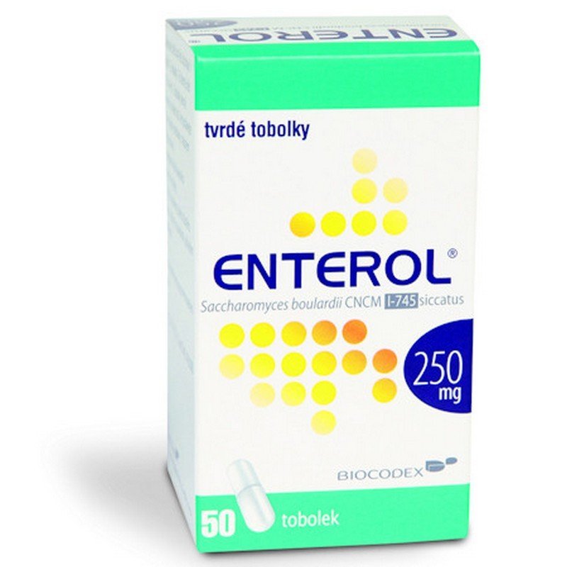enterol porcpsdur 50 x 250 mg Enterol 250 mg capsules 50 pcs