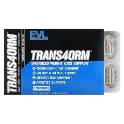 EVLution Nutrition Trans4orm – 10 veggie caps