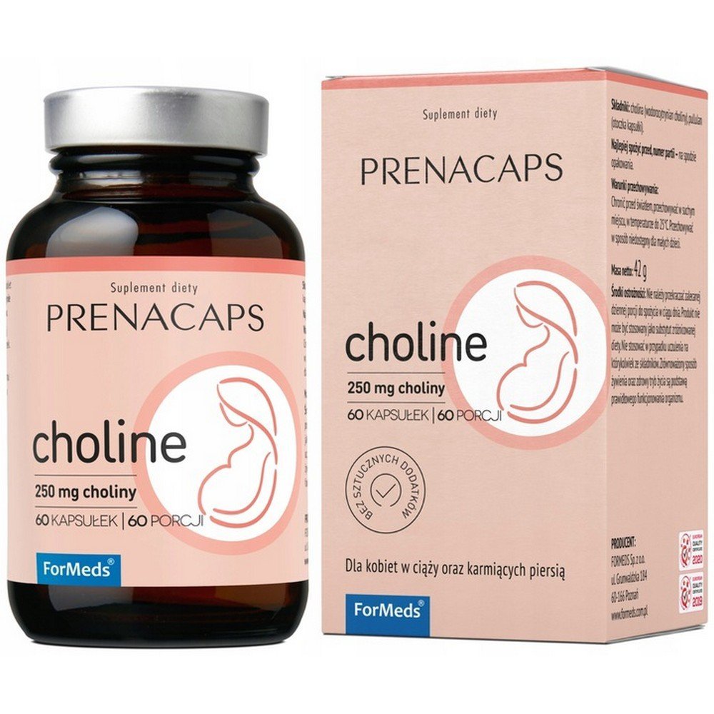 formedsprenacaps choline dietary supplement 60prenacaps choline suplement diety 60 ForMeds Prenacaps Choline Dietary Supplement 60 pcs