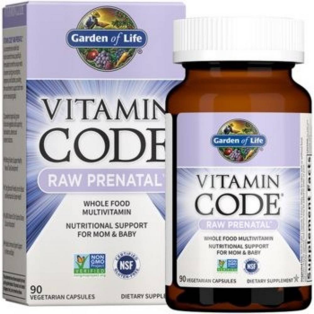 garden of life vitamin code raw prenatal multivitamin for pregnancy 90 Garden of Life Vitamin Code RAW Prenatal Multivitamin 90