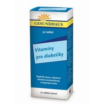 GesundHaus Vitamins for diabetics 30 tbl