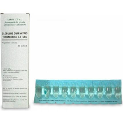 Globulus cum Natrio Tetraborico 600 mg Tablets 10 pcs