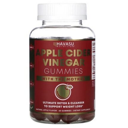 Havasu Nutrition Apple Cider Vinegar Gummies – 60 pcs