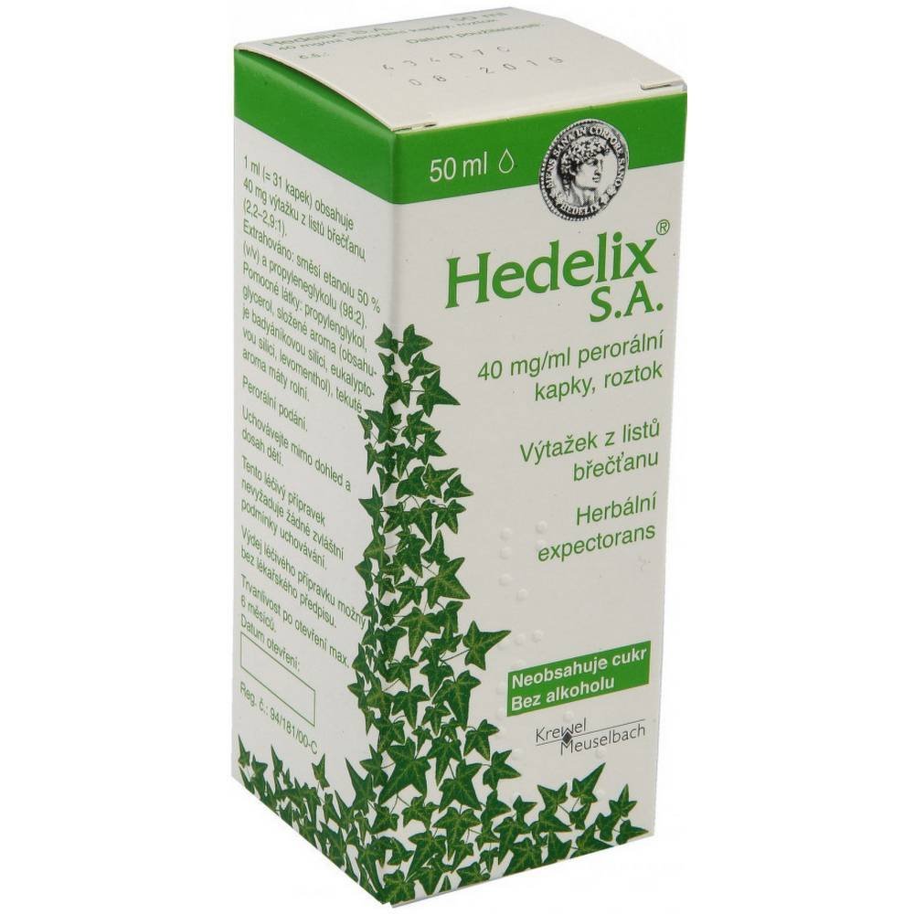 hedelix sa por gtt sol 50ml Hedelix S.A. Tropfen 50ml