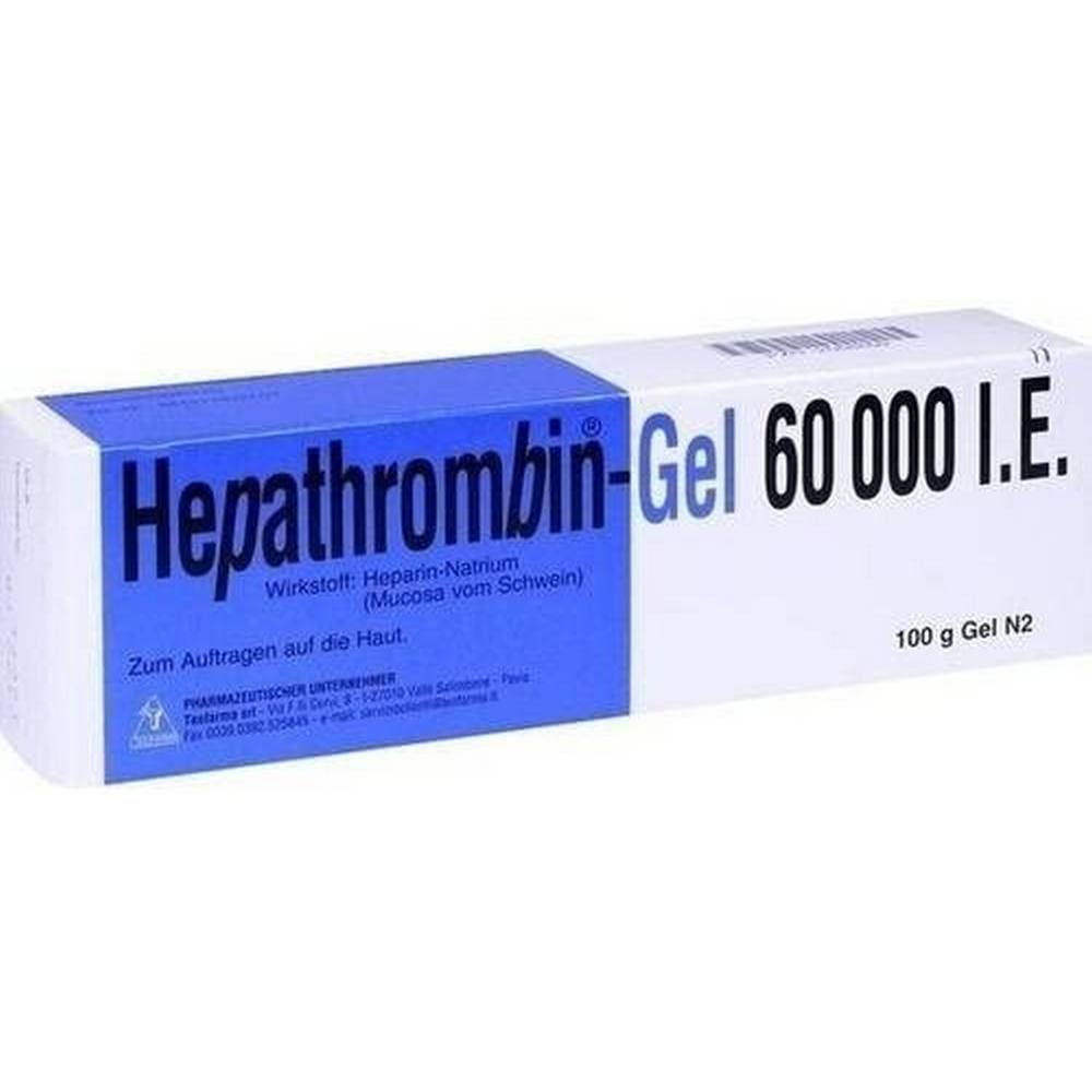 hepathrombin 60000 gel 100 g HEPATHROMBIN 60.000 Gel, 100 g