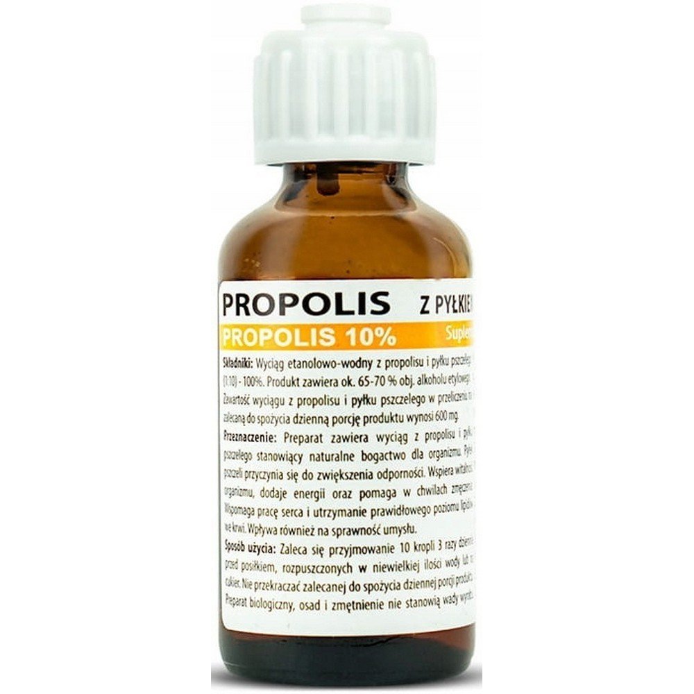herbapol krakowdietary supplement propolis with bee pollen propolis 35 mlsuplement diety propolis z propolisem pylku pszczelego 35 ml Herbapol Kraków Propolis with Bee Pollen Dietary Supplement 35 ml