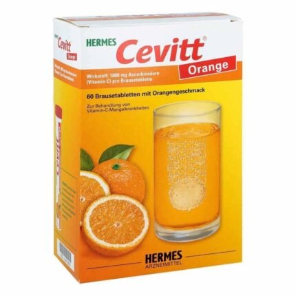 HERMES Cevitt Orange Effervescent Tablets, 60 St