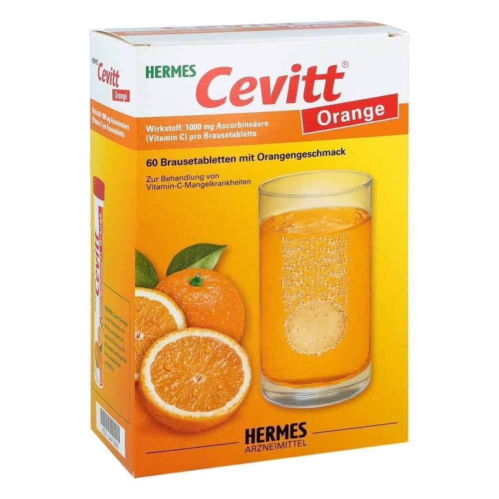 hermes cevitt orange effervescent tablets 60 st HERMES Cevitt Orange Effervescent Tablets, 60 St