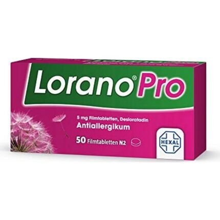 Hexal Lorano Pro 5mg Filmtabletten 50 Stück