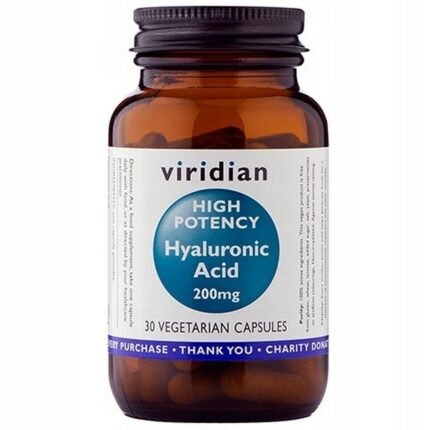 Viridian Hyaluronic Acid 200 mg Capsules 30 Pieces