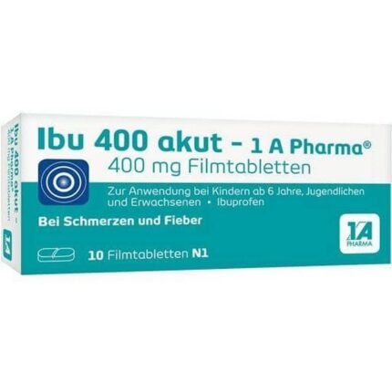 IBU 400 Acute 1A Pharma Film-Coated Tablets 10 pcs