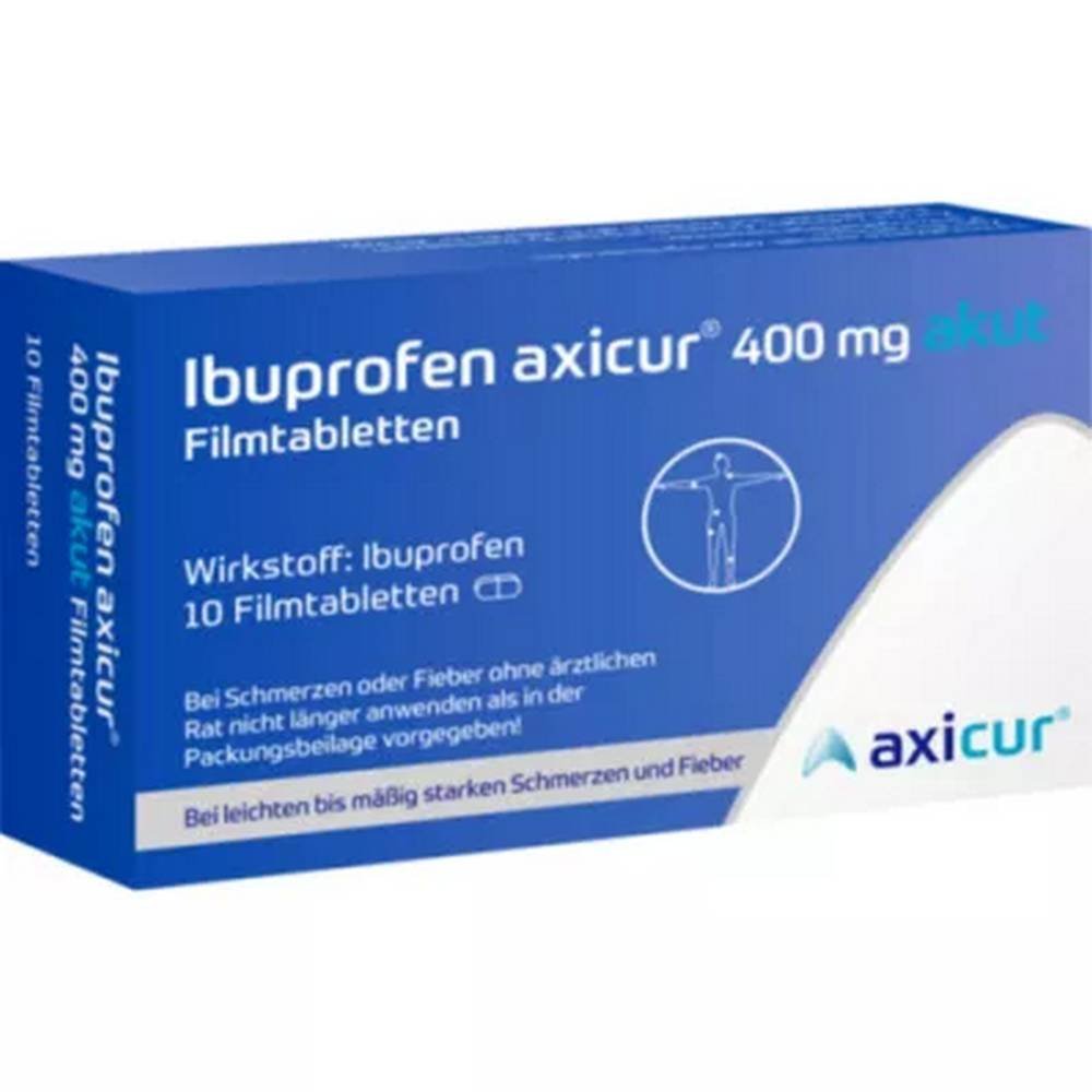 ibuprofen axicur 400 mg 10 pcs IBUPROFEN Axicur 400 mg — 10 pcs