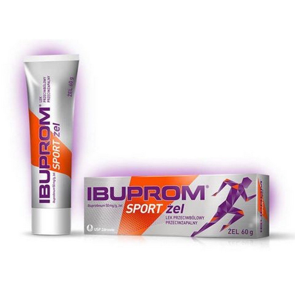 ibuprom sport 50mgg gel 60g Ibuprom Sport Gel 50mg/g 60g