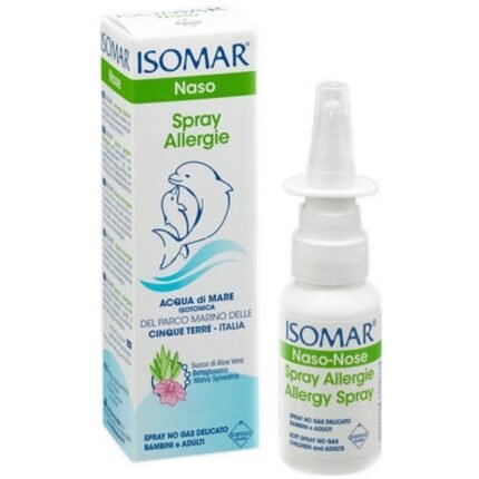 Isomar Nose Spray Allergies Isotonic Sea Water 30 ml