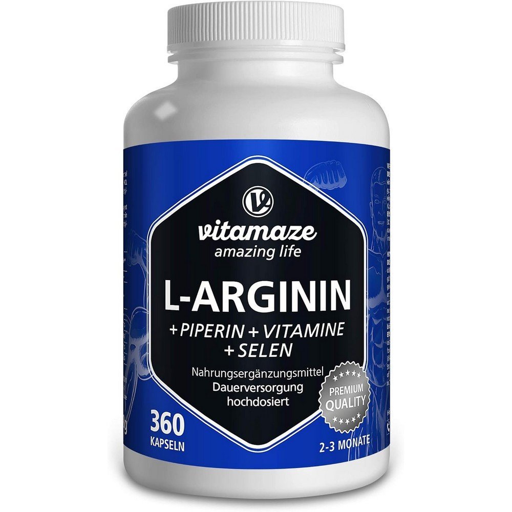 l arginine capsules high dose 360 capsules L-Arginine Capsules High Dose – 360 caps