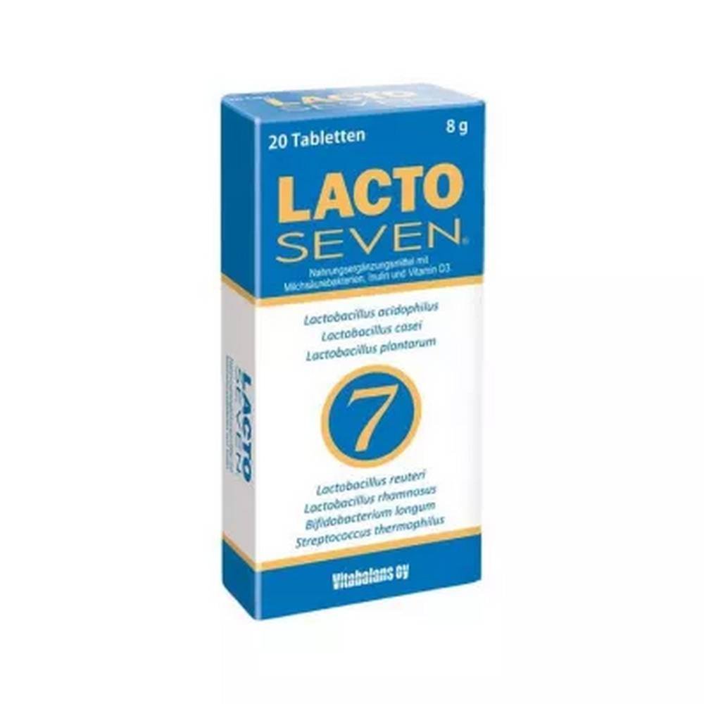 lacto seven tablets 20 pcs Lacto Seven Tablets 20 Pieces
