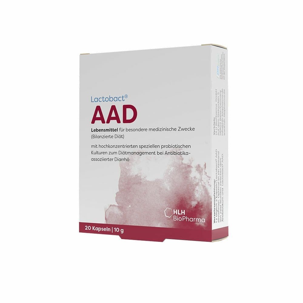 lactobact aad gastroke resistant capsules 20 pcs Lactobact AAD Gastro-Resistant Capsules 20 pcs